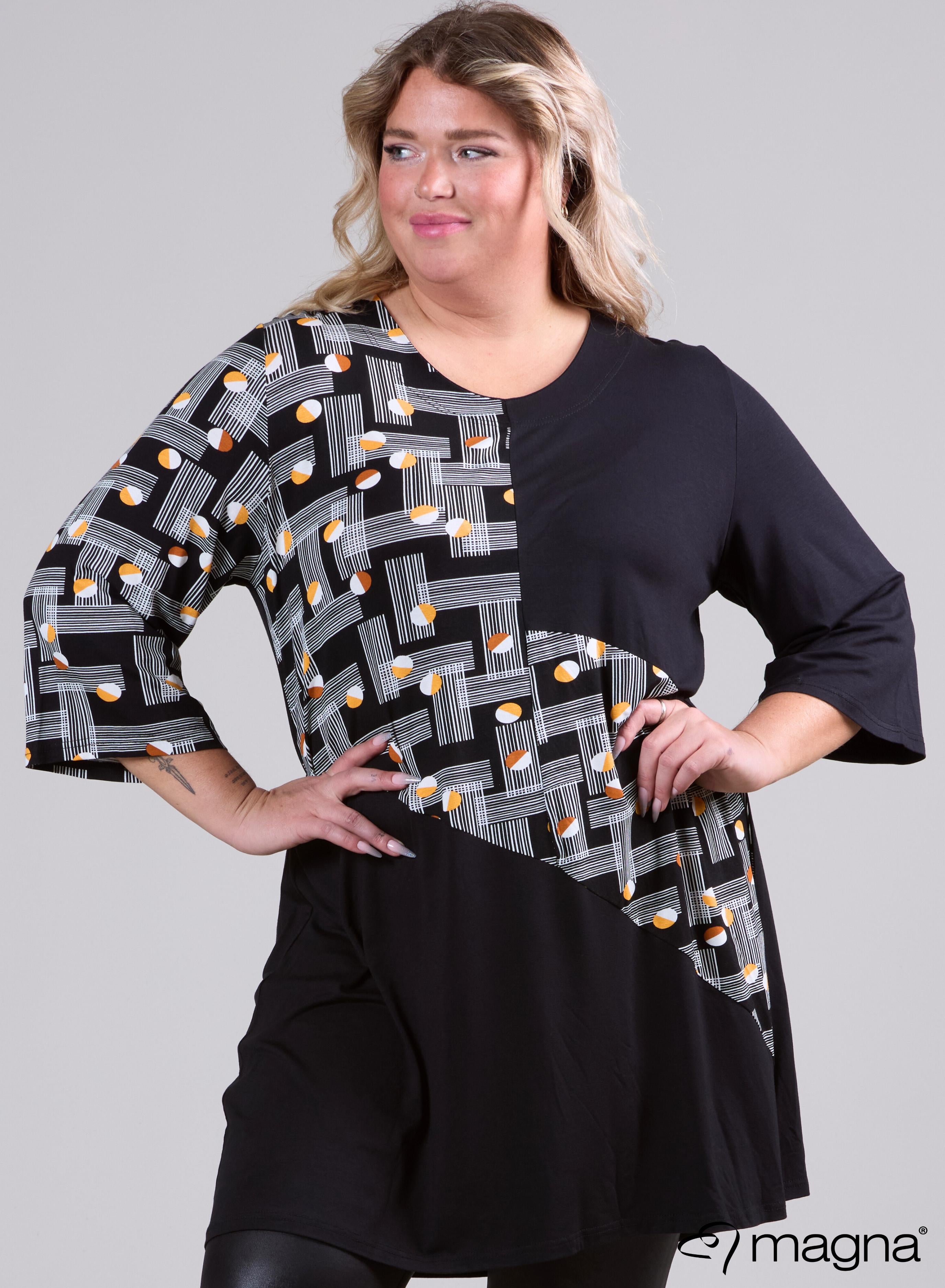 Magna Combination Tunic Lines Black / Yellow