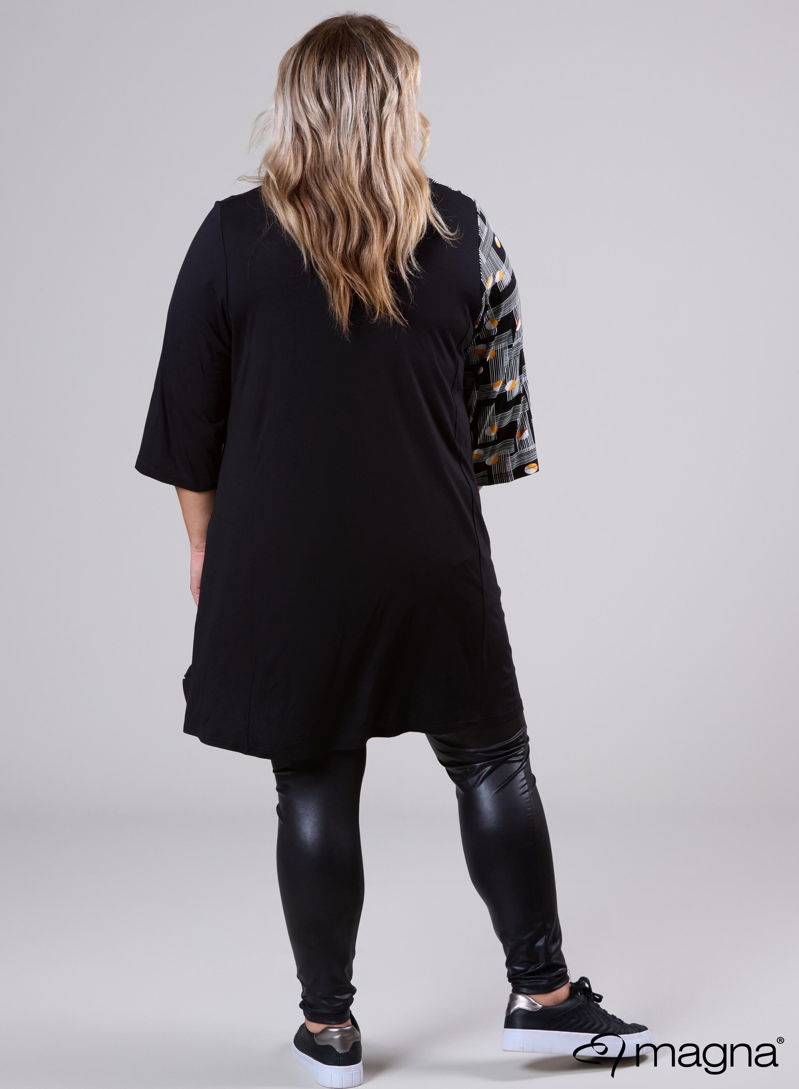 Magna Combination Tunic Lines Black / Yellow