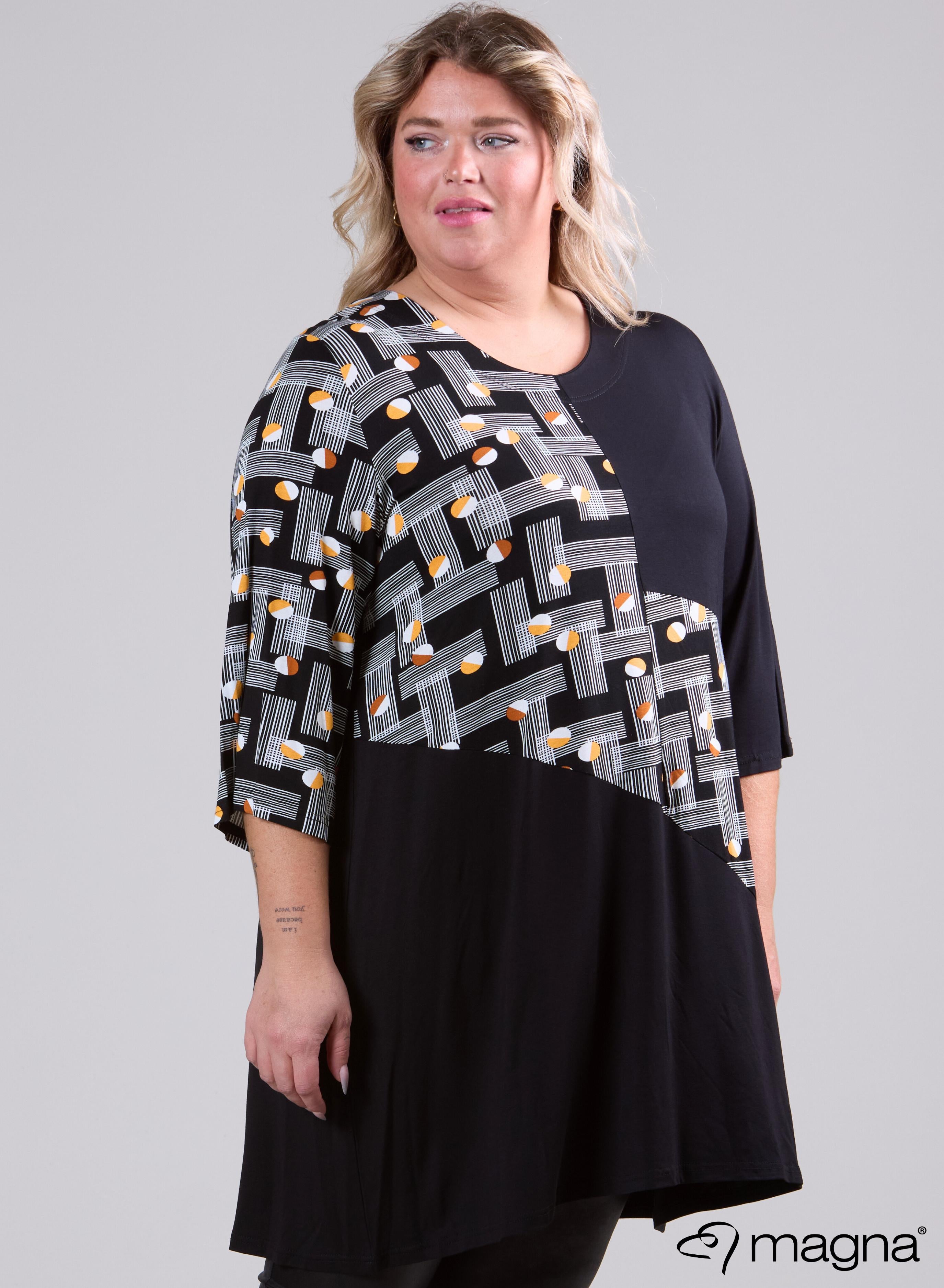 Magna Combination Tunic Lines Black / Yellow