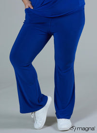 Magna Relaxed Flared Pocket Pants Royal Blue