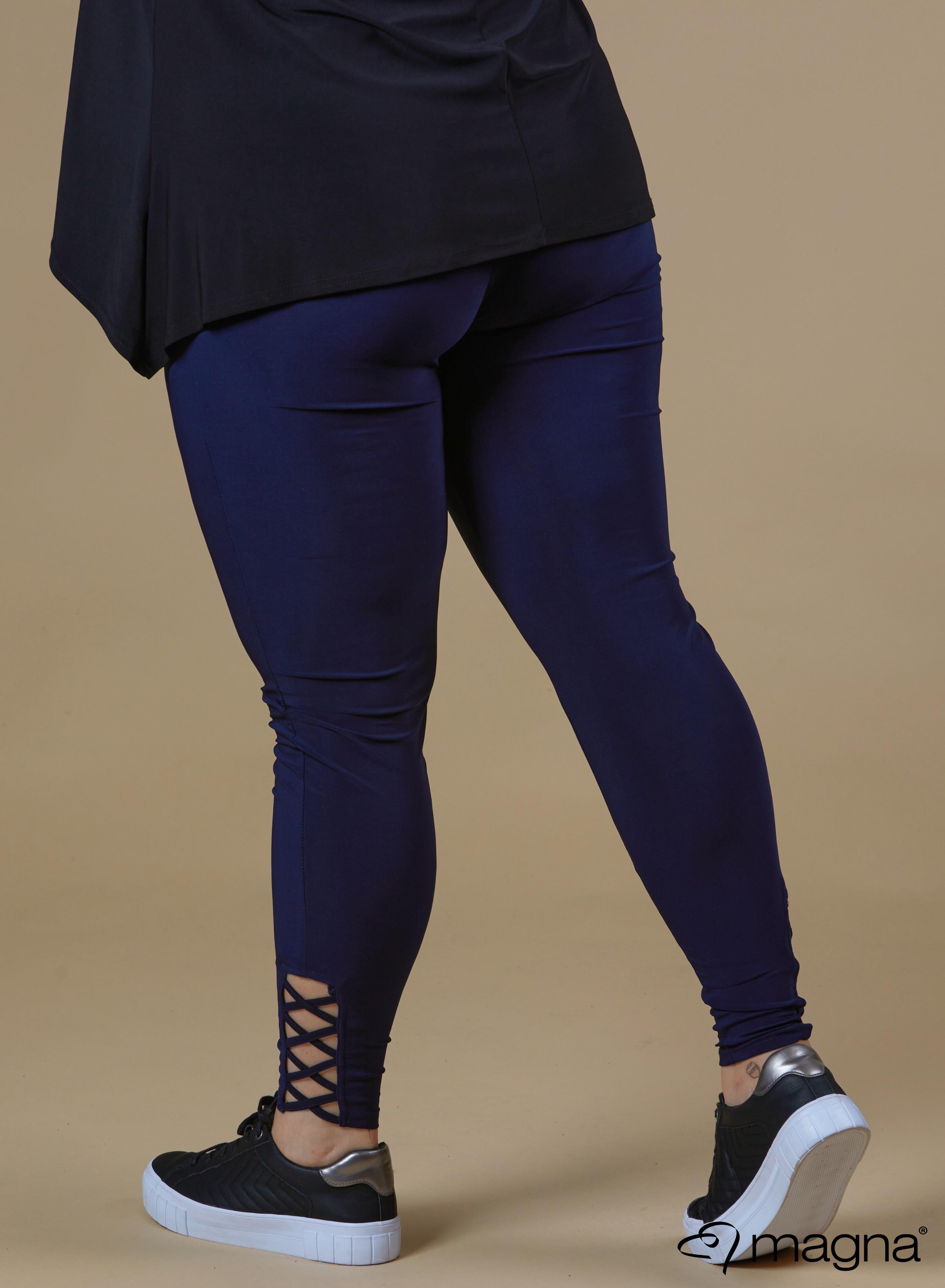 Magna X-Strap Legging Navy