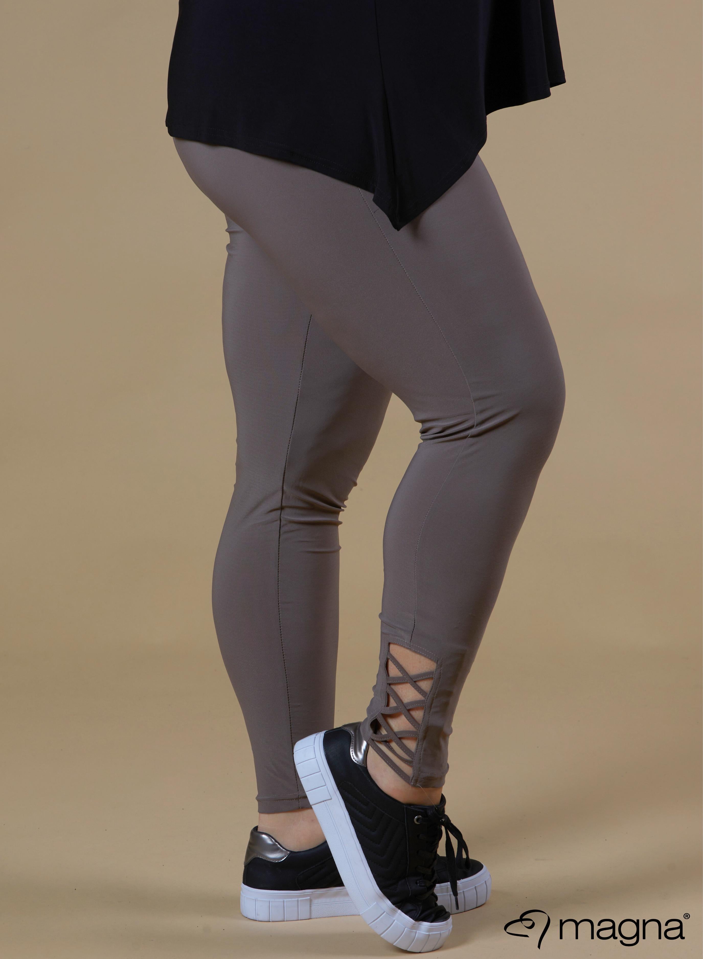 Magna X-Strap Legging Taupe