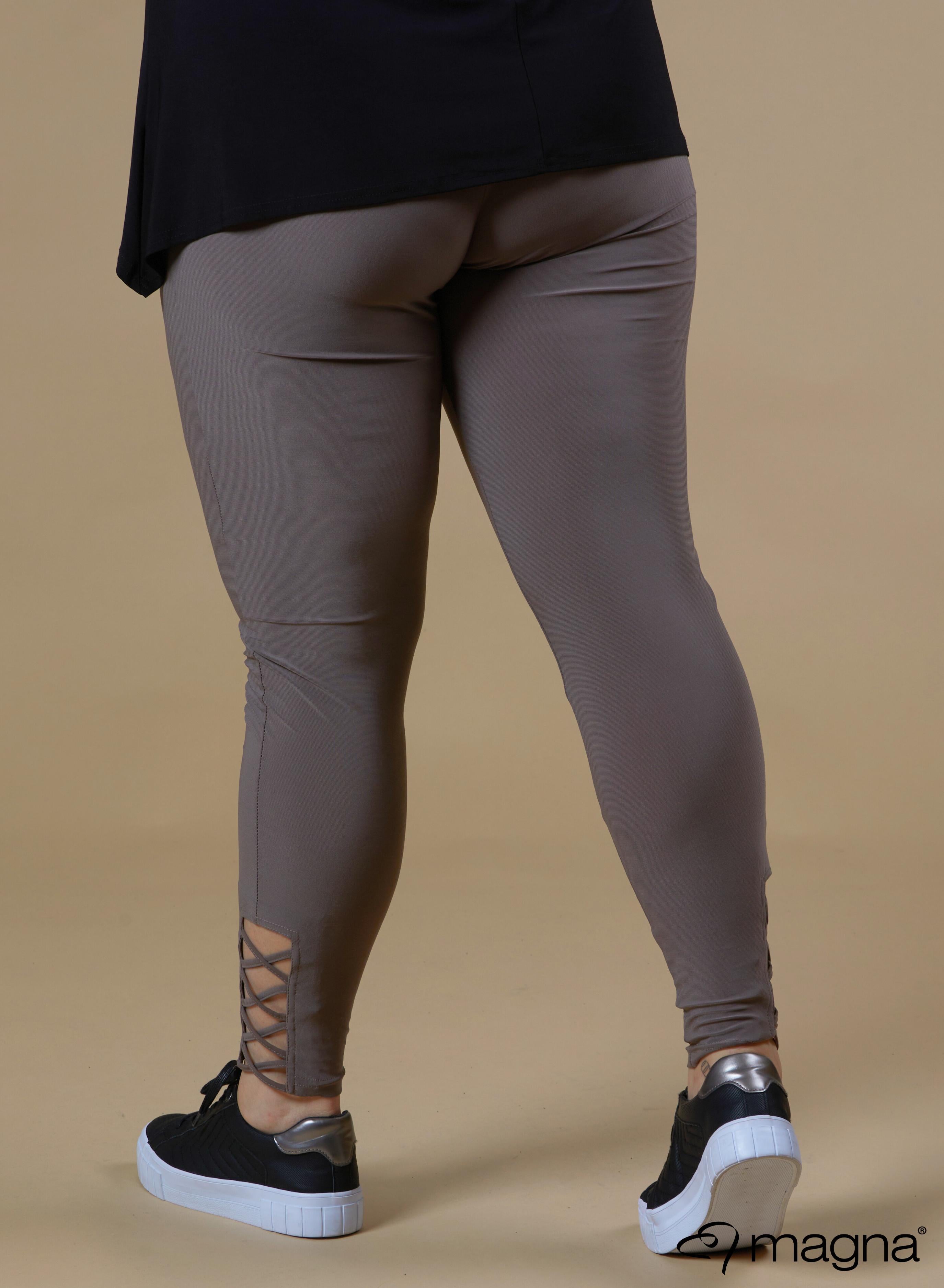 Magna X-Strap Legging Taupe