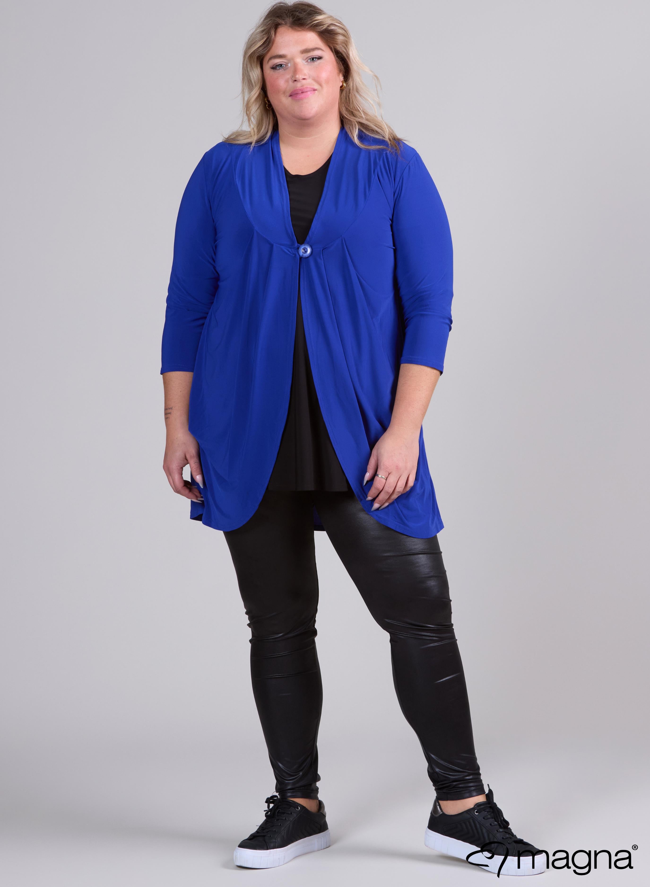 Magna Shaped Cardigan Royal Blue