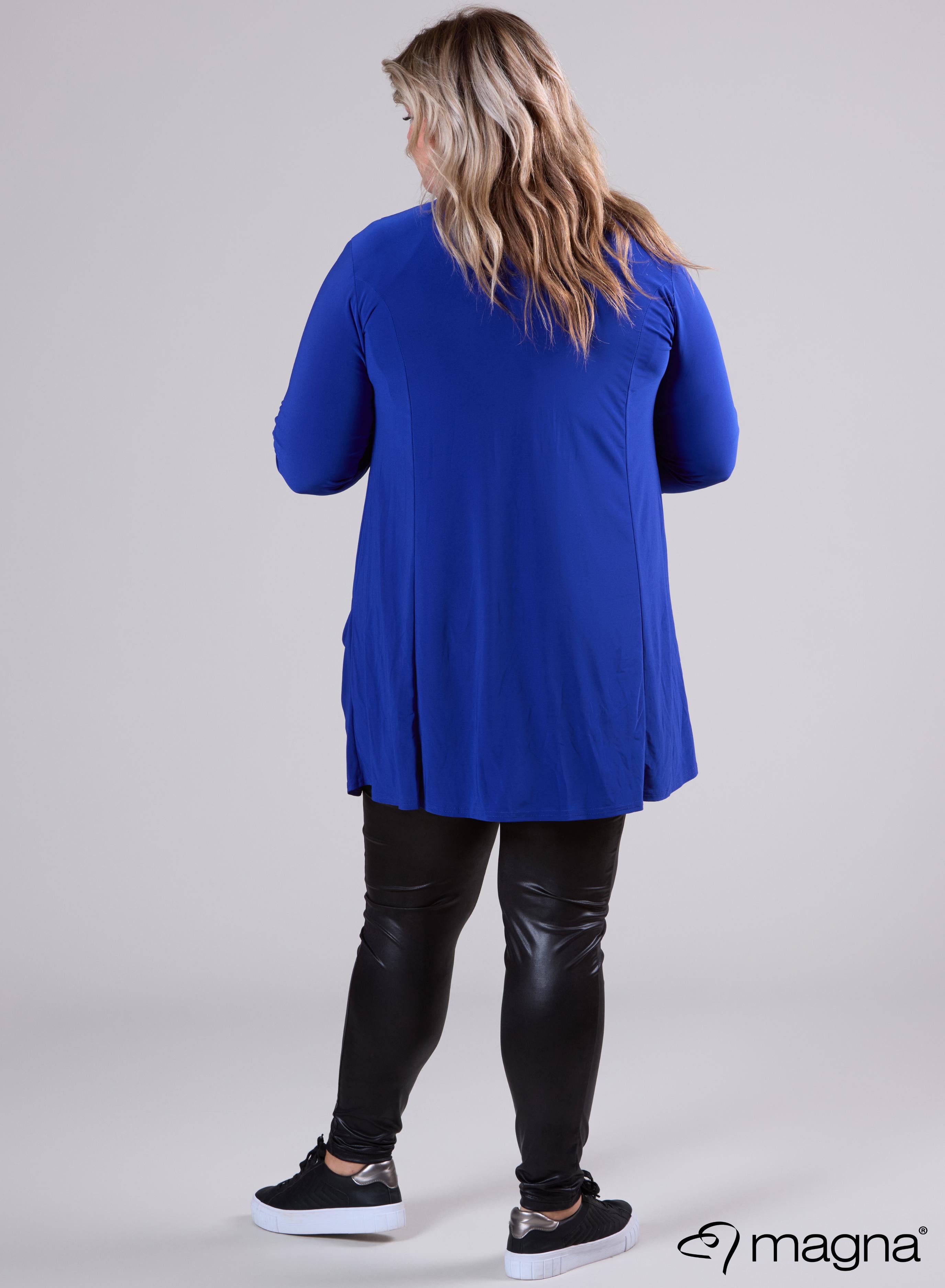 Magna Shaped Cardigan Royal Blue